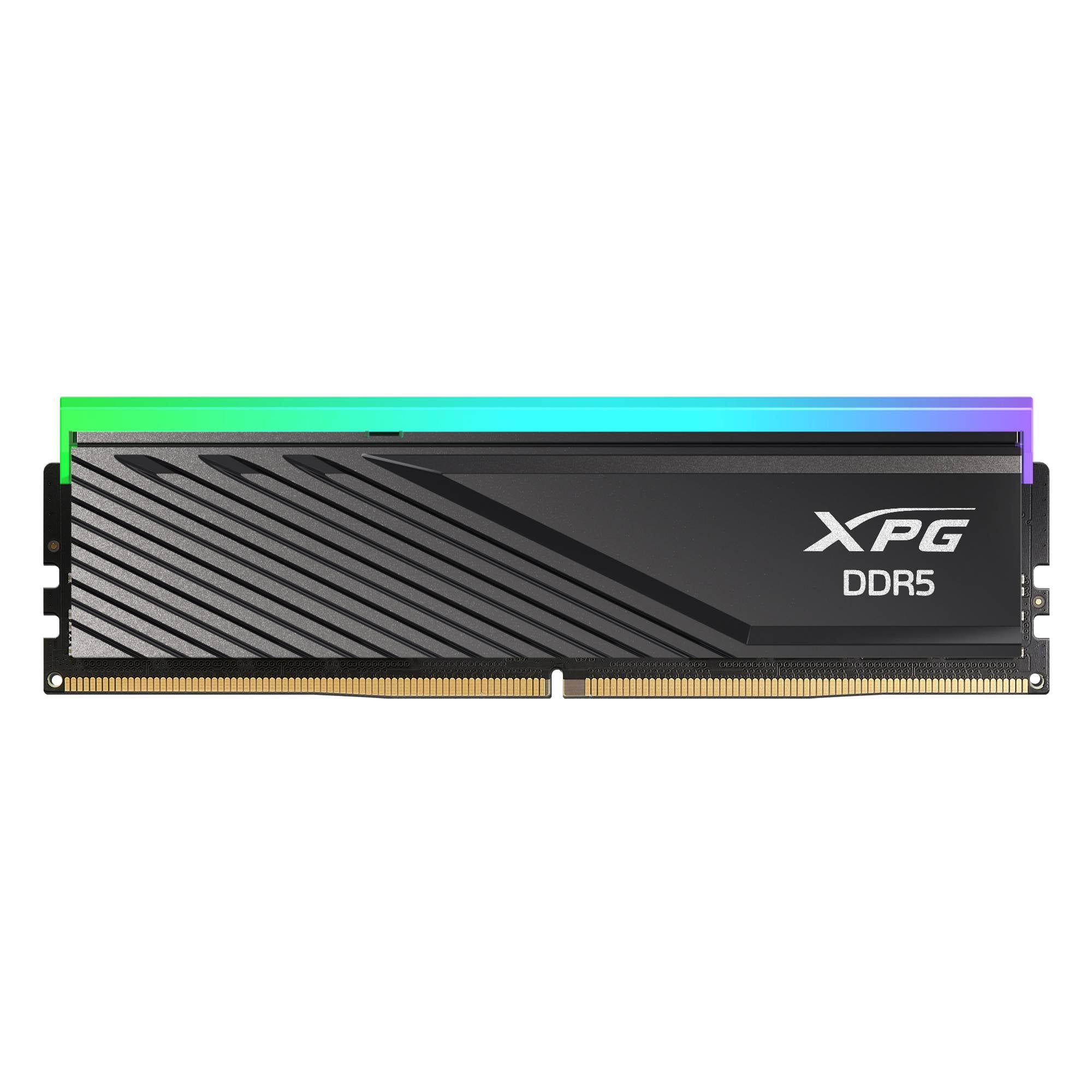 Memoria RAM ADATA XPG LANCER BLADE RGB - DDR5 32GB UDIMM 6000MHz, con Iluminación RGB. Disipador NEGRO. AX5U6000C3032G-SLABRBK Memoria RAM ADATA XPG LANCER BLADE RGB - DDR5 32GB UDIMM 6000MHz, con Iluminación RGB. Disipador NEGRO. AX5U6000C3032G-SLABRBK
